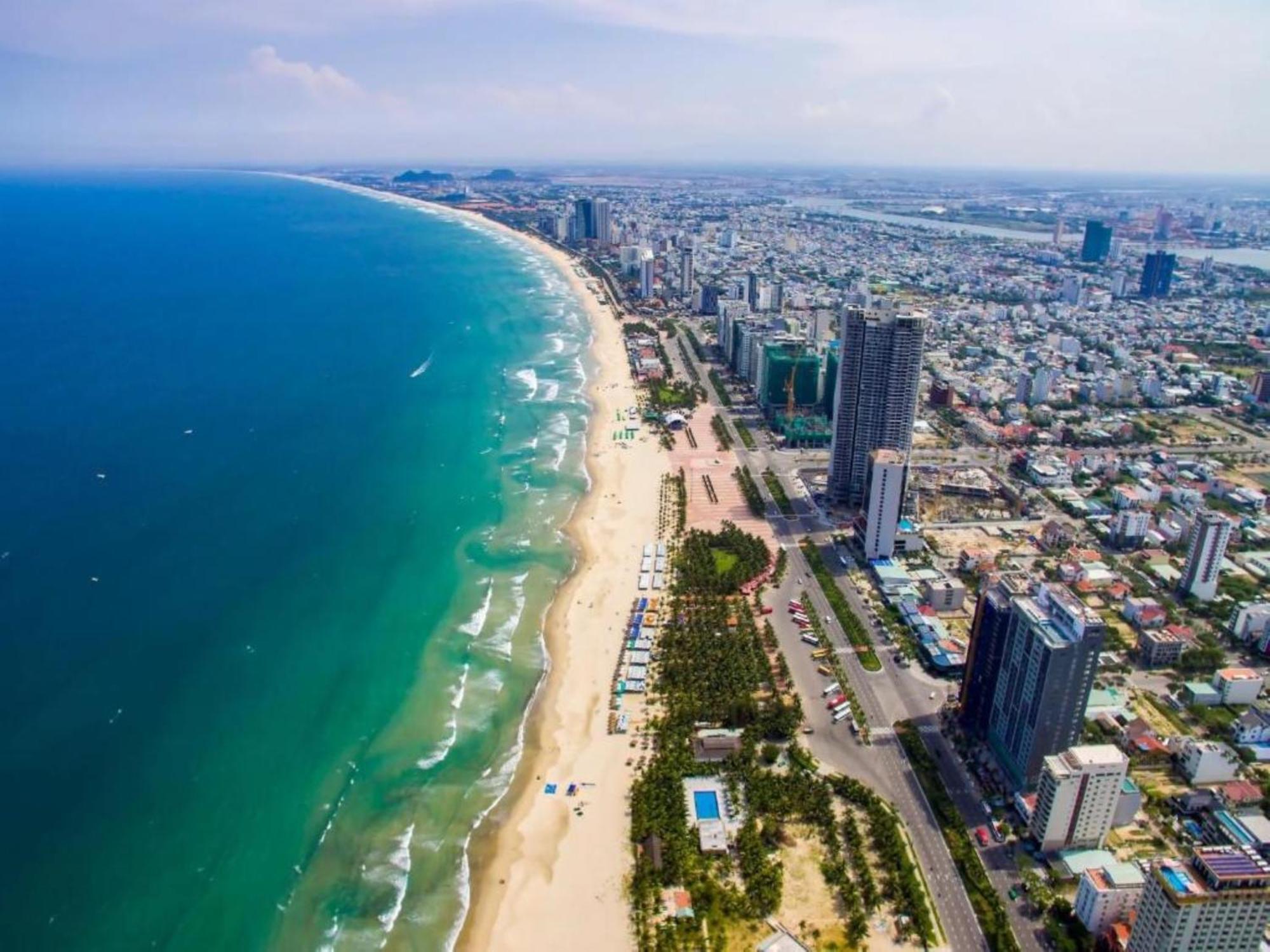 Hanoi Blue Beach Hotel Da Nang Exteriör bild